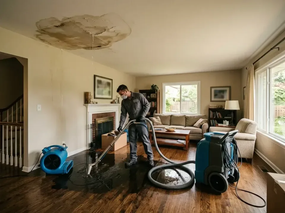 attic-pipe-burst-ceiling-drip-008 — frequently asked questions, Water Damage Restoration & Carpet Care in Alexandria, AL